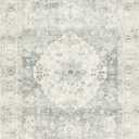 Loloi II Rosette Denim/Fog
 2.5x8 FT
