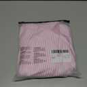 Floerns Women's 2 Piece Outfit Striped Tie Front Camisole Tops and Long Pants Set (Pink, S)