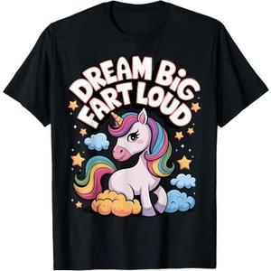 Dream Big Fart Loud T-Shirt XL