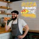 Pizza Is Always The Answer Neon Sign, Dimmable LED Neon Light Art Decorative, Pizza Led Light Neon Signs for Wall Decor