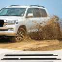4 Pcs Weatherstrip Window Molding Trim Seal Belt Fit for Toyota Land Cruiser 1998-2007 Lexus LX470 1998-2007 Replace 75710-60061 75720-60061 75730-60041 75740-60041, Outer Window Moulding Trim