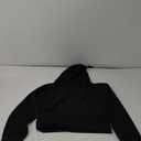 Women Crop Top Hoodie Casual Long Sleeve Hooded Short Sweatshirt Sexy Pullover XL