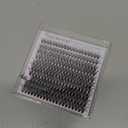 Pawotence Lash Clusters 200pcs Individual Lashes 30D Cluster Eyelash Extensions 11-16mm Eyelash Clusters Lash Extensions for Self Application (30D, 0.07D, 11-16mm Refill)