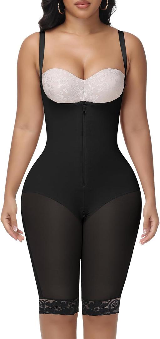 SHAPSHE Fajas Colombianas Tummy Control Shapewear Faja Body Shaper Post Surgery Compression Garment Shapewear for Women, Size: Small