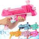 ArtCreativity AquaStriker Squirt Gun (Pink) - Prank Water Gun Gadget with Adjustable Sideways Shooting Action for Practical Jokes - Gag Water Gun for Kids 8-12 with 20' Range