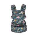 Baby Tula Explore Mesh Baby Carrier - 7-45 lb, Adjustable Newborn to Toddler, Multiple Ergonomic Positions Front and Back, Breathable and Cool - Coast + Mesh, Land Before Tula