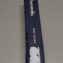 Bathtub Mat Non Slip 35x16 - homerella Bath Mat Incl. Hooks for Drying, Extra Long, 100% BPA Free, Shower Mat Non Slip Anti Mold, Machine Washable, Shower Mats for Inside Shower Mildew Resistant (34.5" x 15.5" (Rectangular), White)