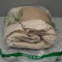 Bedsure 100% Washed Cotton Duvet Cover King Size - Oatmeal Minimalist Bedding Set Linen Like - PureWoven Plain Simple & Soft Comforter Cover for All Seasons (Oatmeal, King, 104"x90")