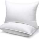 Viewstar Pillows King Size Set Of 2, Hotel Quality Down Alternative Pillows For Side, Back, Or Stomach Sleepers (Double Stitch White)