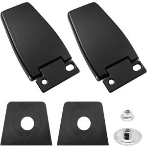 5013722AA Liftgate Rear Window Glass Hinge Set Replacement for Jeep Wrangler 1987-2006 Replaces 5013722AB 5013723AA 5013723AB 55008136 926-119