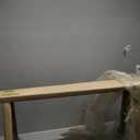 Artissance Home Vintage Noodle Bench, Weathered Natural Wood Finish 