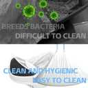 120 Count Waste Bags For Robot 4 and 3, Litter Box Liners For Automatic Cat Litter Box, Cat Litter Box Liners Waste Bags Replacement (120 Count)