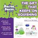 Doctor Squish Squishy Maker Station | DIY Make Your Squishies Kit | All Inclusive with Sparkles & Slime Powder | Ages 8 & Up, One Size