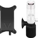 HIERYAN Super Mini Aquarium Single Sponge Filter with Oxygen Pump, 3-in-1 Filtration Ultra Quiet Air Pump, Quiet Submersible Foam Filter for Small Fish Tank 1-10 Gallon