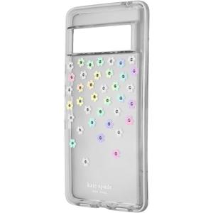 Kate Spade New York Defensive Hardshell Case for Pixel 7 Pro - Scattered Flowers