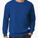 JMIERR Men's Crewneck Sweatshirt Casual Long Sleeve Geometric Texture Sweatshirts Fashion Pullover Shirts 2XL