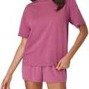 Hanes womens Originals Short Lounge, Comfywear Supersoft Boxy Sleep Shorts Loungewear Size Medium