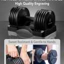 BYZOOM FITNESS Pure Series Adjustable Dumbbell - 12.5/25/27.5/75lb - ONE UNIT OR PAIR(check QTY before purchase) - 5-in-1/ 10-in-1 / 21-in-1 Flexible Hand Weights for Home Gym, Strength Training & Fitness Workouts, White OR Black