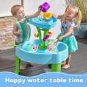 ANGGIKO Baby Bath Toys, Pool Water Toys for Babies, Toddler Bath Toys for Kids Ages 1-3, 1 Year Old Boy Girl Gift Light Up Whale Bath Toy Sprinkler, Baby 6-12-18 Months Bathtub Outdoor Water Table Toy