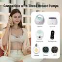 Phanpy Handsfree Wearable Breastmilk Collection Cups S4, Original Phanpy Breast Pump Replacement Accessories, 24 mm Flange and 20mm Insert Included, 12 oz / 360 ml, 2 Piece