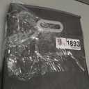 Yunkeeeper storage bins Cubes, Fabric Cube Organizer with Handle, Foldable Cube Bins for Cloth or Accessary Storage, 11x11x11, Set of 3,(Gray)