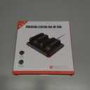 Charging Dock for 2025 Nintendo Switch 2 JoyCon Controller, Fast Charging Station for Joy-Con 2 Controllers, Magnetic & Weighted Base, LED Indicators, with USB-C Cable and 2 Wirst Strap