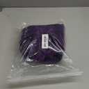 Unisex Hooded Cloak Long Velvet Cape For Halloween Christmas Cosplay Costume (Purple) No size