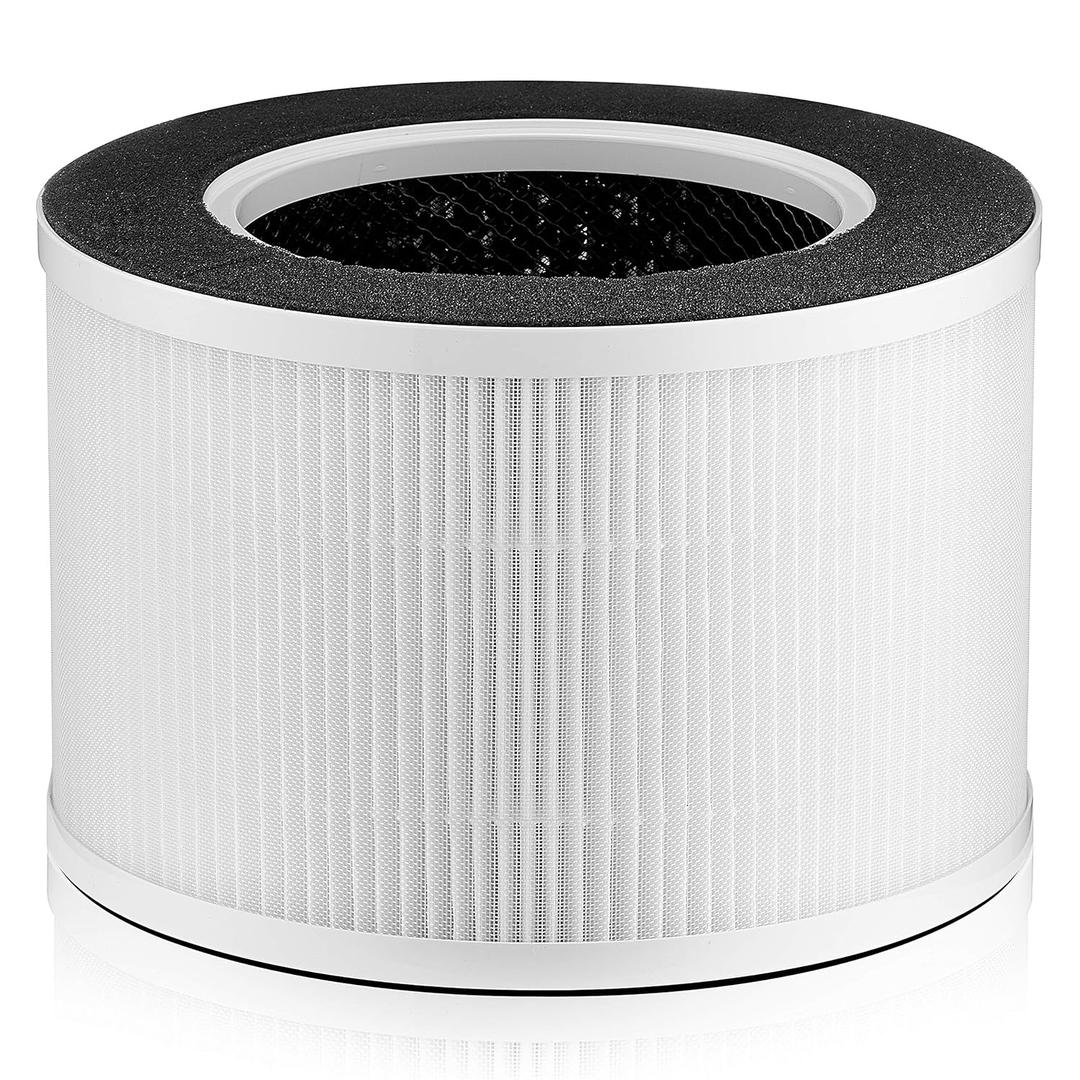 TREDY H13 Grade HEPA Air Purifier Replacement Filter for Smoke, Smokers, Dust, Odors, Pet Dander, TD1500, 1 Pack
