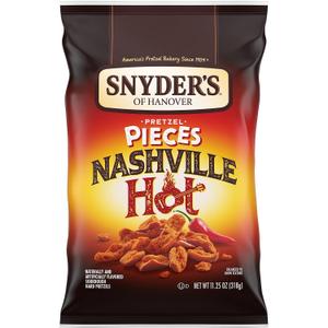 Snyder's of Hanover Pretzel Pieces, Nashville Hot, 11.25 Oz
