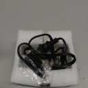 Electric 3-in-1 Essential Oil Burner - Ceramic Fragrance Candle Wax Burner for Scented Wax Tarts Candle Jars - Home Office Bedroom Gift Decor (Black)