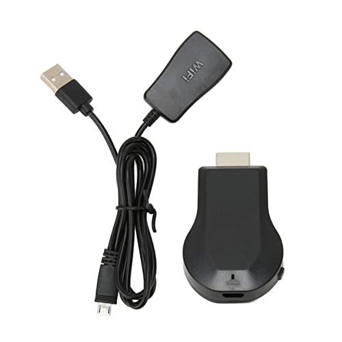 Display Adapter Dongle, HD Screen Mirroring, Streaming Video, Audio from Laptop, PC, Smartphone to TV Monitor, Plug and Play