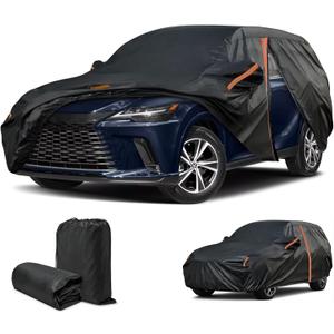 Car Covers for Lexus RX,Cover Automobiles All Weather Waterproof SUV for Lexus RX350/450h/350 F Sport/350L/450h/RX 450hL/350 F Sport/450h F Sport/350h/450h+, Sun UV Dust Snow Protection