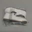 Meckior Toddler Little Girl Mary Jane Dress Shoes Ballet Flats for Girl Party School Shoes Bowknot Princess Shoes (10.5 Little Kid, D10/White)