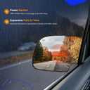 ECCPP Exterior Mirror Driver Side(LH) fit for Chevy Avalanche Suburban Silverado Tahoe for GMC Sierra Hybrid Classic Yukon Power Heated Left Side Replacement Mirror Glass