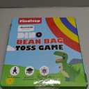 6-in-1 Dinosaur Bean Bag Toss Game - Outdoor Toys for Toddler 1-3, ABC Alphabet & Math Learning Active Play Toy - Indoor Backyard Party Game Beach Games
