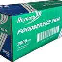 Reynolds 912 Foodservice Clear Plastic Wrap Film, 15 inch Width, 2000 Feet