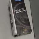 Car Steering Wheel Cover, Anti-Slip, Safety, Soft, Breathable, Heavy Duty, Thick, Full Surround, Sports Style (Black with White Line)