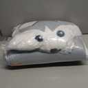 40 inch Jumbo Husky Stuffed Animals, Giant Wolf Dog Plush Toys, Cute Soft Big Husky Plushies, Large Puppy Body Pillow, Gift for Kids, Birthdays, Christmas