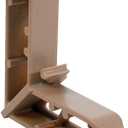 Prime-Line PL 15759 3/4 In. x 7/16 In., Champagne Plastic, Miter Cut Screen Frame Corners (20 Pack)