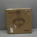 16 Inch Flush Mount Ceiling Light, Modern Brushed Nickel LED Ceiling Light Fixture, 28W 2800LM 2700-6500K Adjustable, Dimmable Ceiling Lights for Bedroom, Kitchen, Hallway, Bathroom, ETL