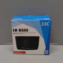 JJC LH-65III Lens Hood For Canon EF 85mm f/1.8 USM 100mm f/2 USM 70-210mm f/3.5-4.5 USM 135mm f/2.8 SF 100-300mm f/4.5-5.6 USM 75-300mm f/4.5-5.6 Replaces ET-65III