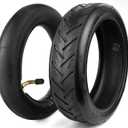 8.5 Inch Tire Tube Bent Valve 50/75-6.1 Scooter Rear Tire Replacement for Gotrax/Xiaomi Etc Electric Scooters, Thickened 8.5x2 Inner Tube Bent Valve 90  1 Set