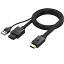 AUTOUTLET N64 to HDMI Converter, Supports 1080P(60hz) Output, 4:3 & 16:9 Aspect Ratio Switch, Retro Gaming Adapter for N64, NGC, SNES on Modern TVs
