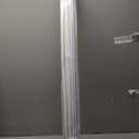 UNISHADES No Drill Cordless Roman Shades, 46×64 in, Room Darkening White