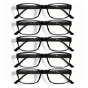 Gaoye 1.0 Professional Reading Glasses for All Day - Computer Readers with Blue Light Protection - Value Pack