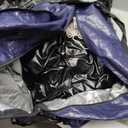 5x5 FT Pool Pillows for Above Ground Pools, Large Winter Pool Pillow for winterizing, 0.6mm Heavy-Duty Cold-Resistant Pool Air Pillow with Ropes for Closing Winter, Black