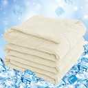 CHOSHOME Cooling Comforter Twin Size,Cooling Blanket with Q-Max 0.45 Arc-Chill Cooling Fiber,Cool Sleeping Summer Blanket for Night Sweats Hot Sleeper (60" x 90", Beige