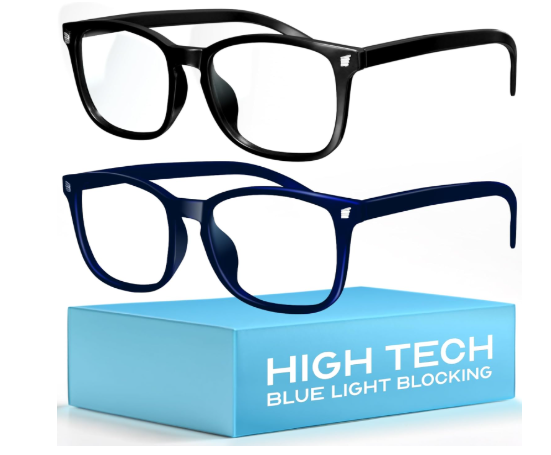 Livho High Tech Blue Light Glasses - Advanced Blue Light Blocking Computer Glasses - Screen Fatigue & UV Protection