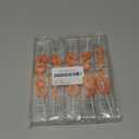 10 Pieces Birthday Numeral Candles, Cake Numeral Candle for Cake Decoration, Number 0-9 Cake Topper Candles Number 0 1 2 3 4 5 6 7 8 9 for Birthday Wedding Anniversary Party Celebration,Orange