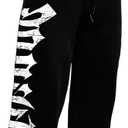 BRLETNNR Men's Graphic Sweatpants Men Gym Pants Stretchy Cotton Athletic Joggers with Pockets for Workout Training L